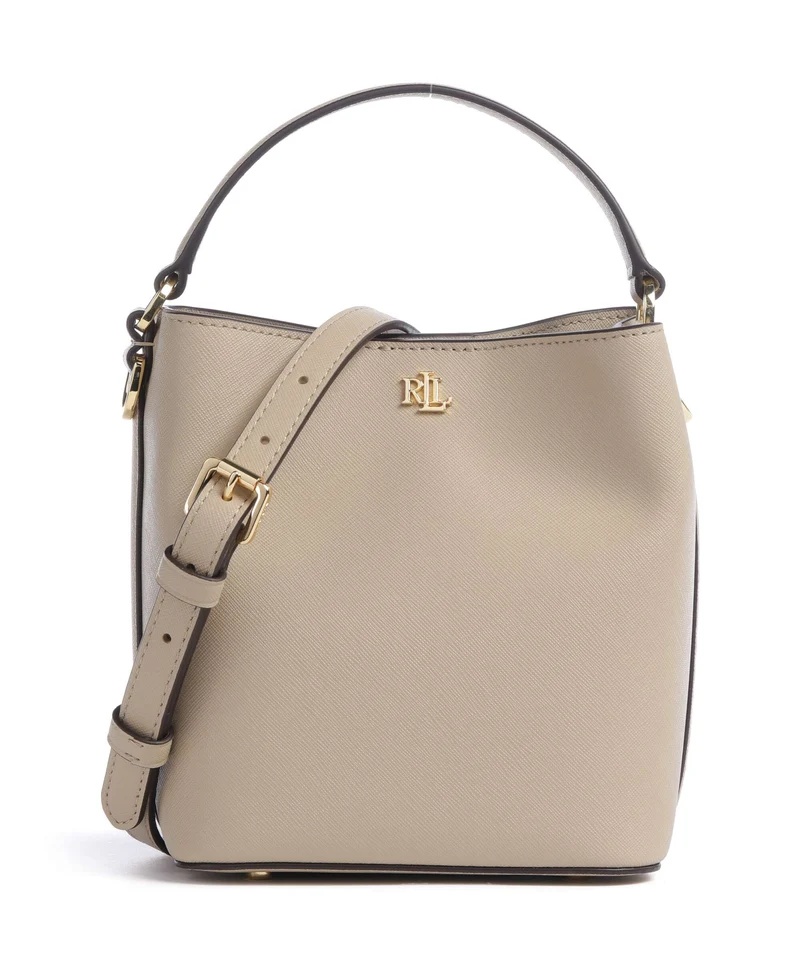 Lauren Ralph Lauren Reese Small Sac seau birch tan