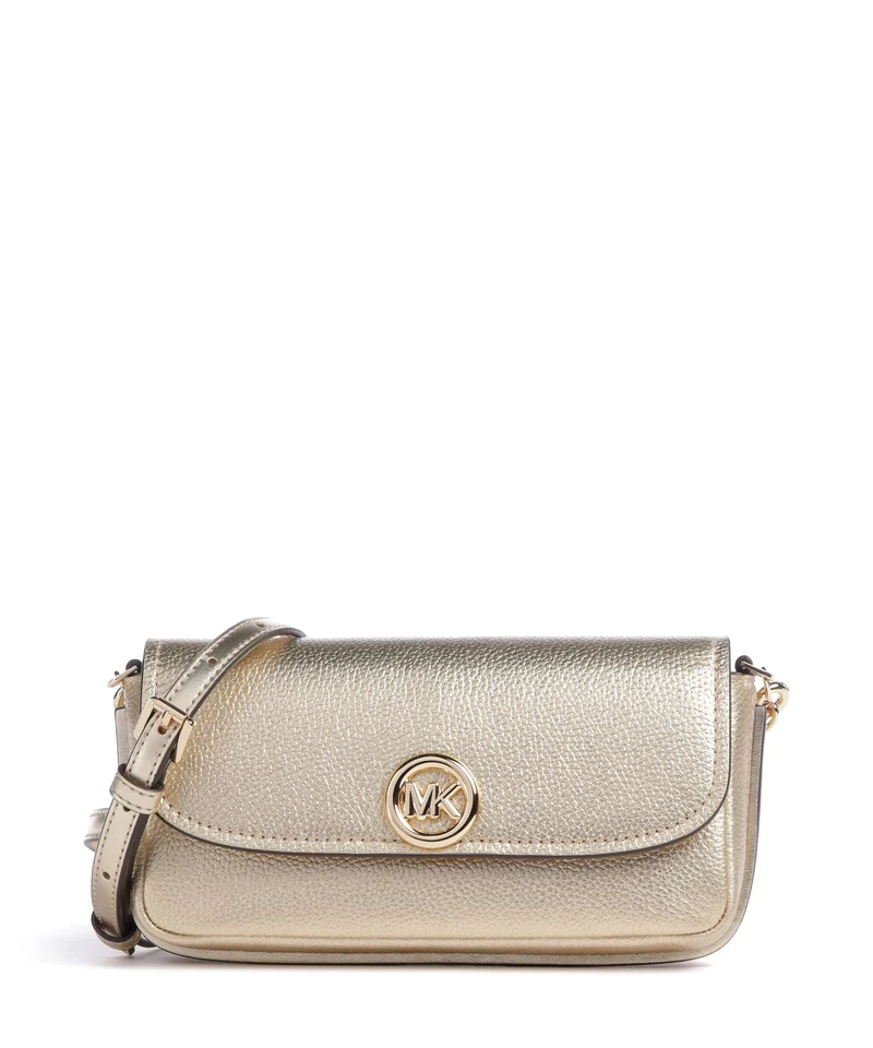 Michael Kors Nolita Small Sac bandoulière pale gold