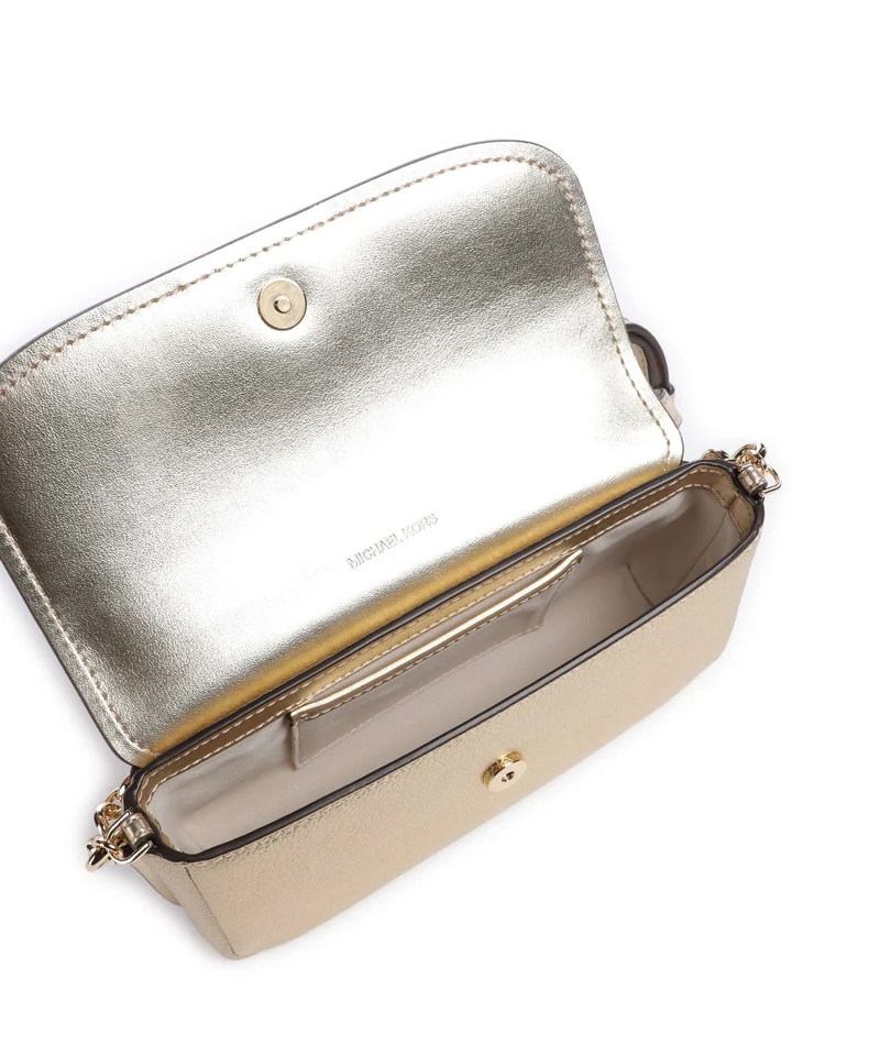 Michael Kors Nolita Small Sac bandoulière pale gold