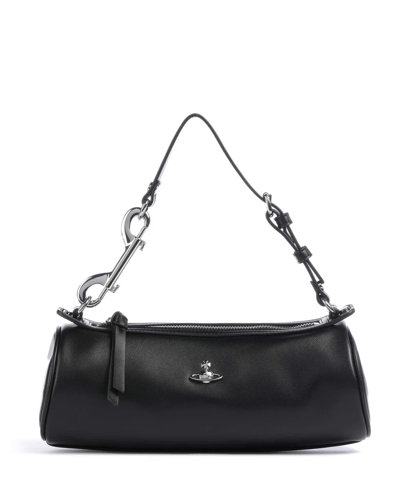 Vivienne Westwood Cindy Cylinder Smooth Sac porté épaule black
