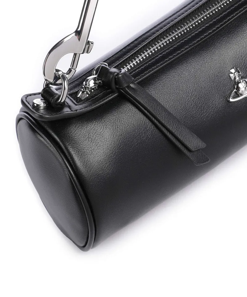 Vivienne Westwood Cindy Cylinder Smooth Sac porté épaule black