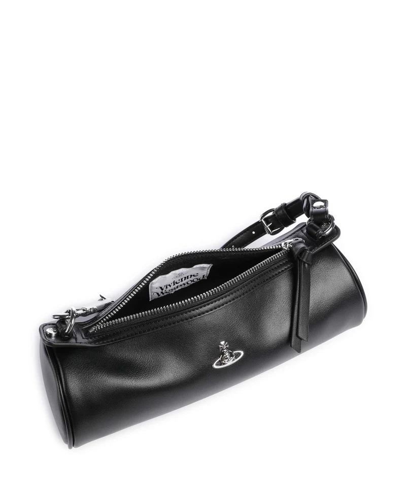 Vivienne Westwood Cindy Cylinder Smooth Sac porté épaule black