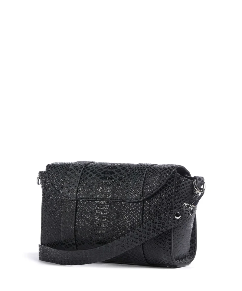 Vivienne Westwood Kimmy Snake Effect Sac bandoulière dark grey