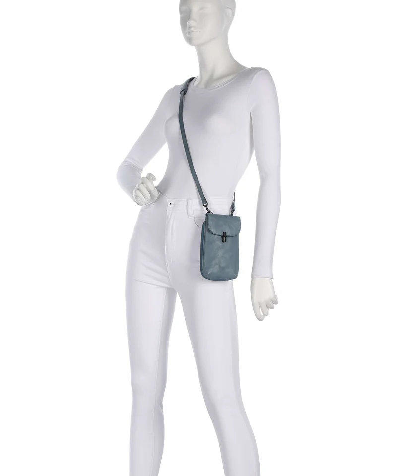 Aunts & Uncles Grandma's Luxury Club Mrs. Lemon Twist Pochette telephone aegean blue