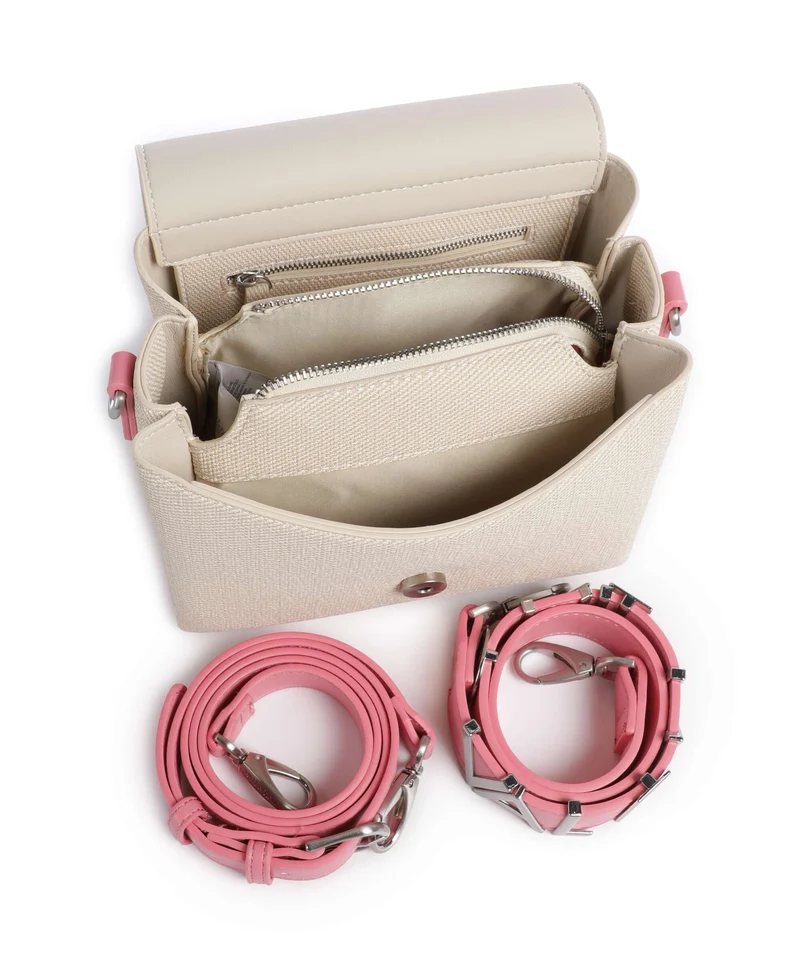 Valentino Bags Alexia Summer Sac bandoulière naturale/rosa