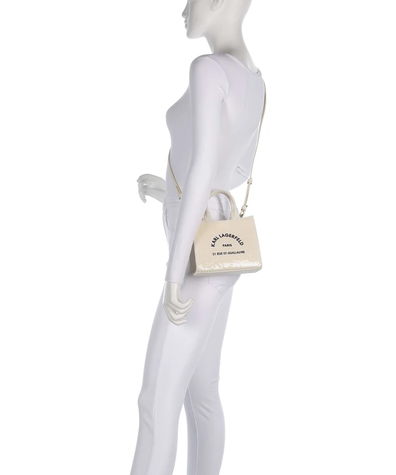 Karl Lagerfeld K/Rue St Guillaume Mini Sac bandoulière natural