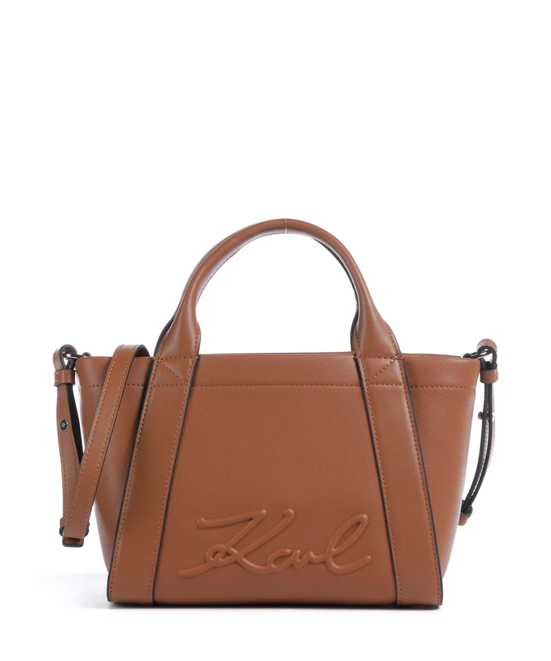 Karl Lagerfeld K/Ville Small Sac à main dark tan