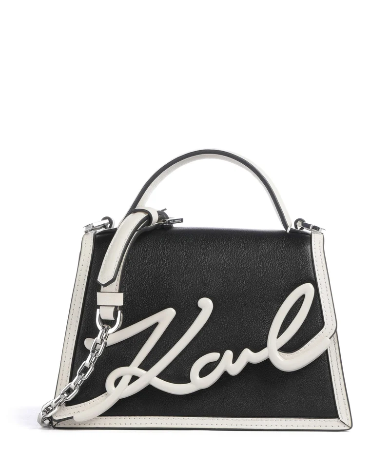 Karl Lagerfeld K/Signature 2.0 Sac bandoulière black/white