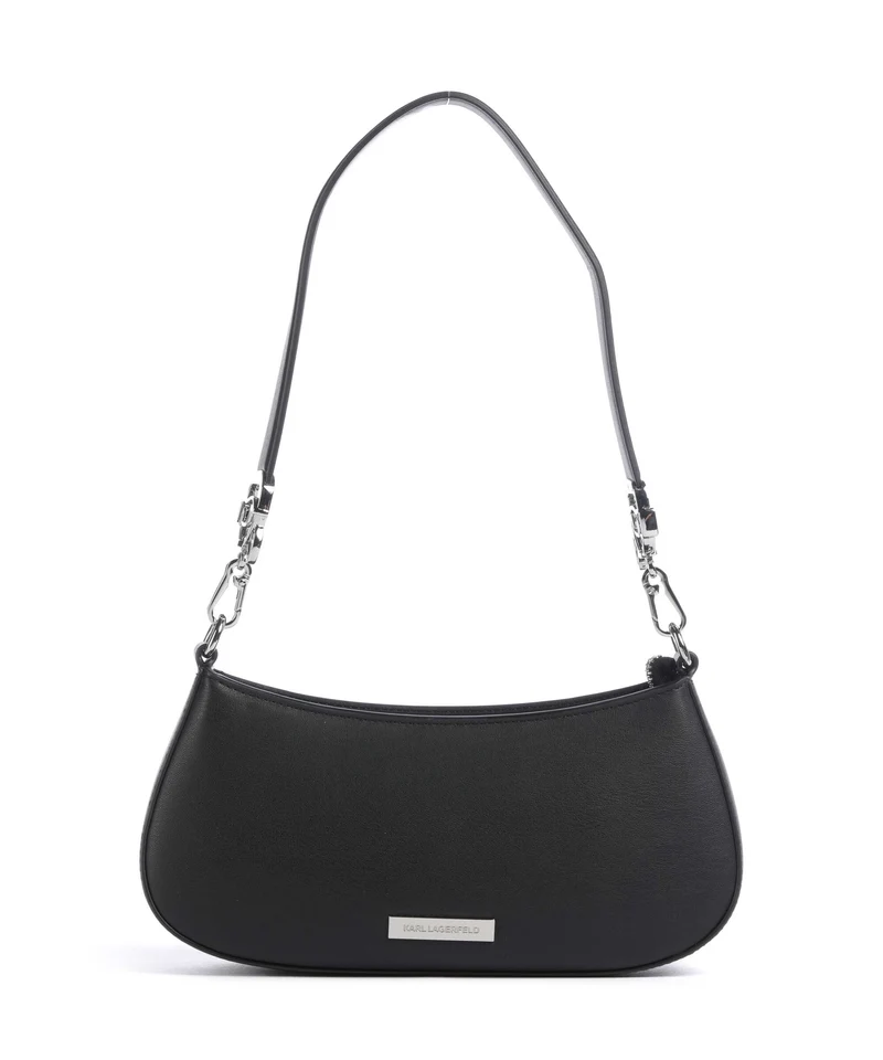 Karl Lagerfeld Ikon Smooth Sac porté épaule black