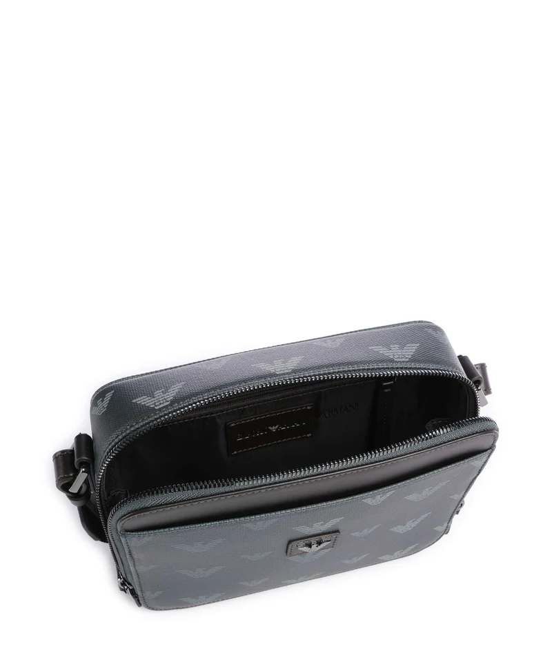 Emporio Armani Special Minorca Sac bandoulière blu/eagle all over