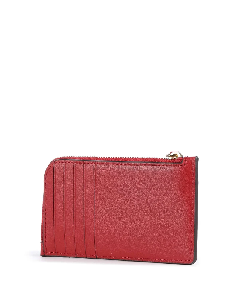 Lauren Ralph Lauren Étui à cartes crédit festive red