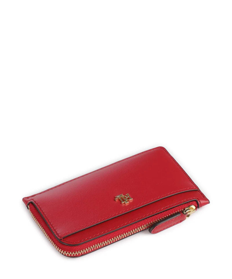 Lauren Ralph Lauren Étui à cartes crédit festive red