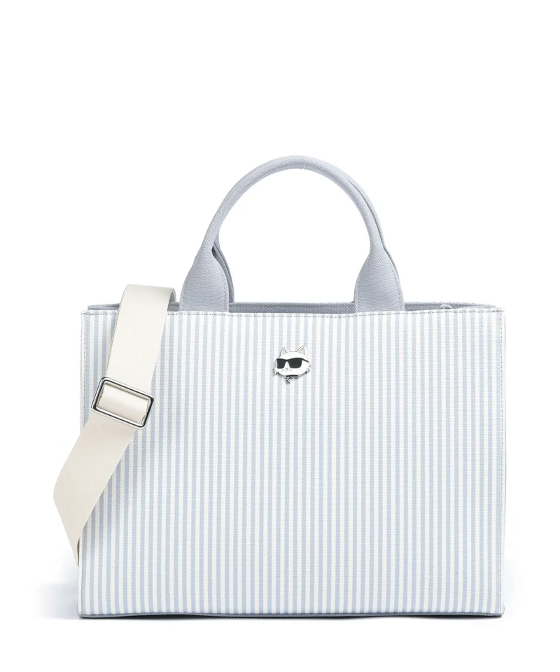 Karl Lagerfeld Ikon Medium Sac à main kentucky blue stripe