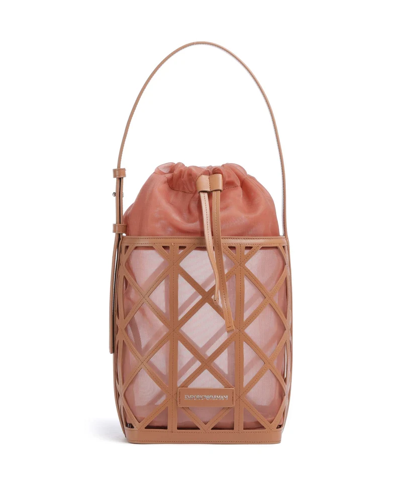 Emporio Armani Deva M Sac seau terracotta