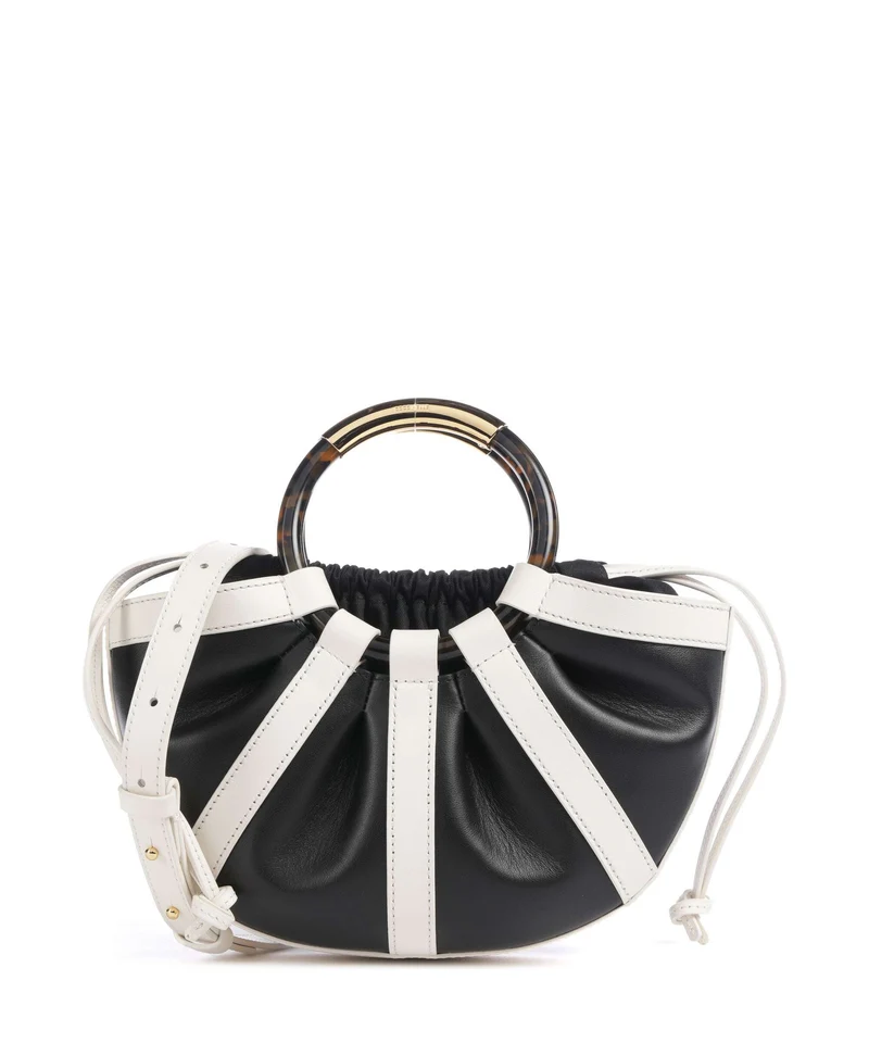 Coccinelle Shell Sac à main pearl/noir