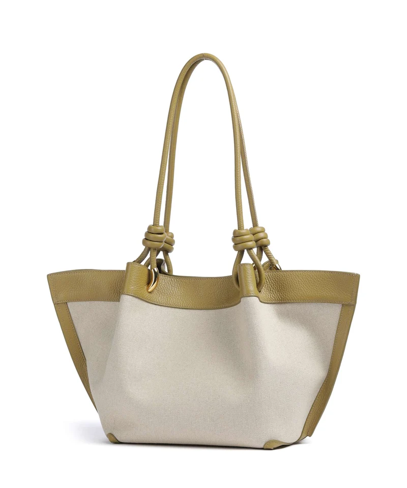 Coccinelle Finn Canvas Sac fourre-tout natural/seagrass