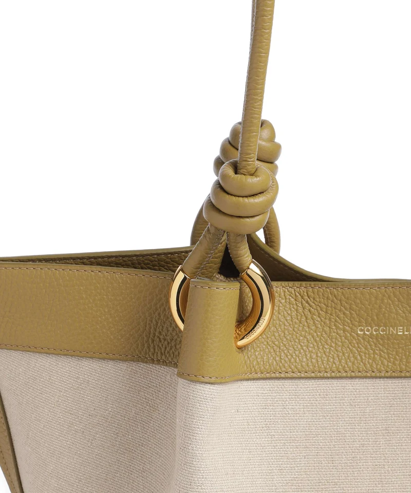 Coccinelle Finn Canvas Sac fourre-tout natural/seagrass