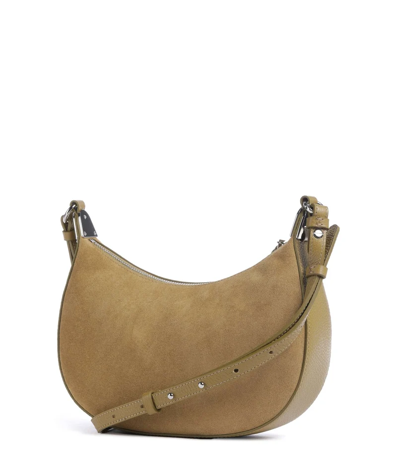 Coccinelle Fujiko Suede Sac bandoulière seagrass