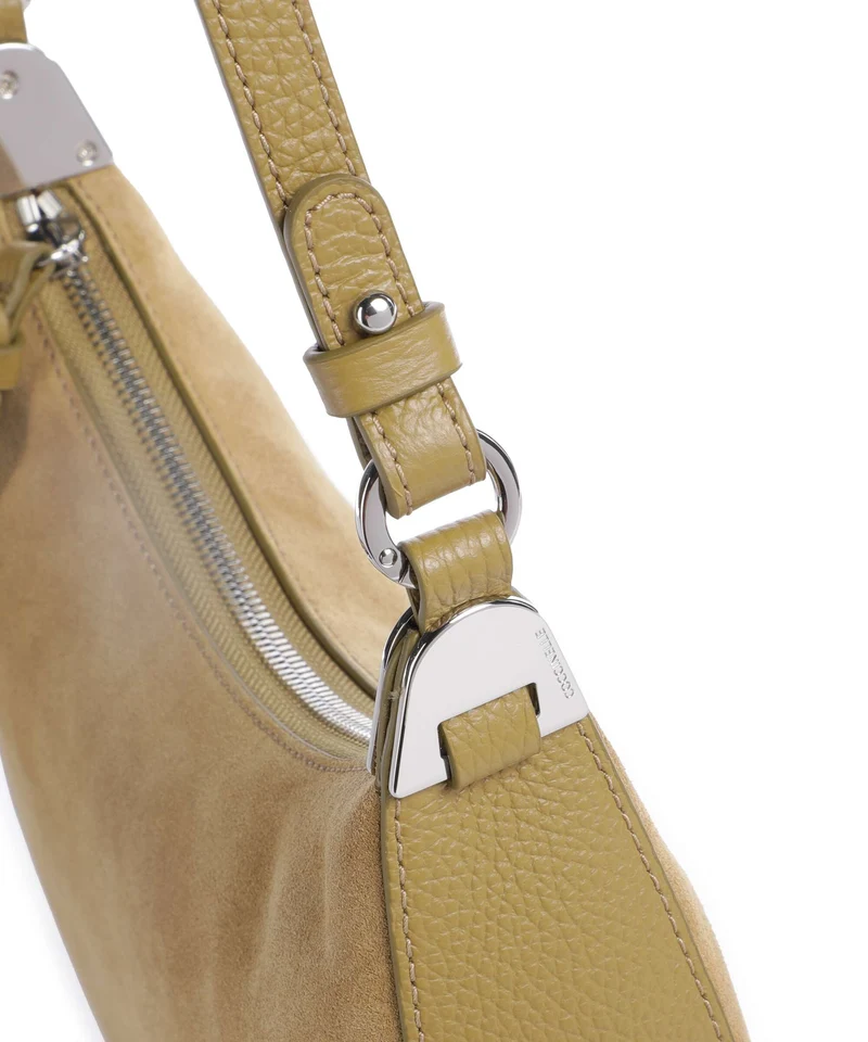 Coccinelle Fujiko Suede Sac bandoulière seagrass