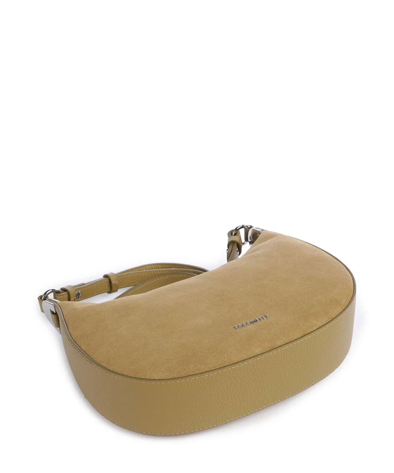 Coccinelle Fujiko Suede Sac bandoulière seagrass