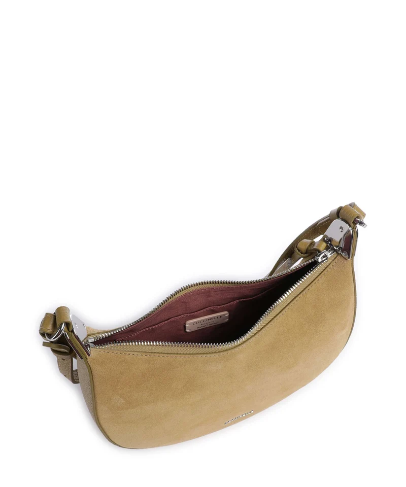 Coccinelle Fujiko Suede Sac bandoulière seagrass
