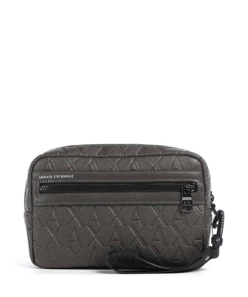 Armani Exchange Liam Trousse de toilette major brown