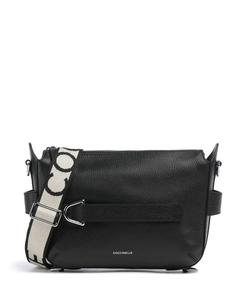 Coccinelle Gretel Ribbon Sac bandoulière noir