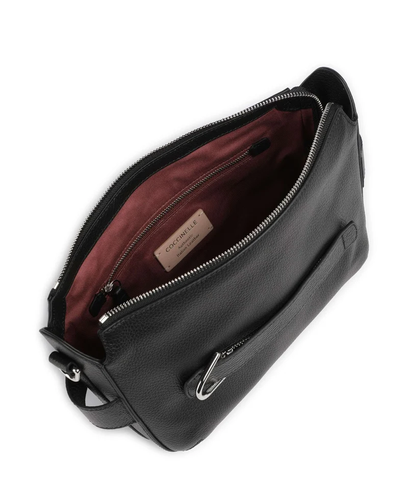 Coccinelle Gretel Ribbon Sac bandoulière noir