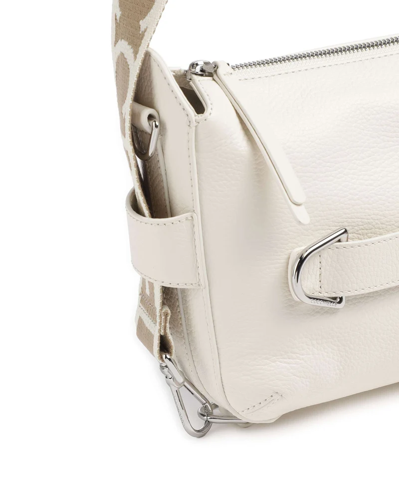 Coccinelle Gretel Ribbon Sac bandoulière pearl