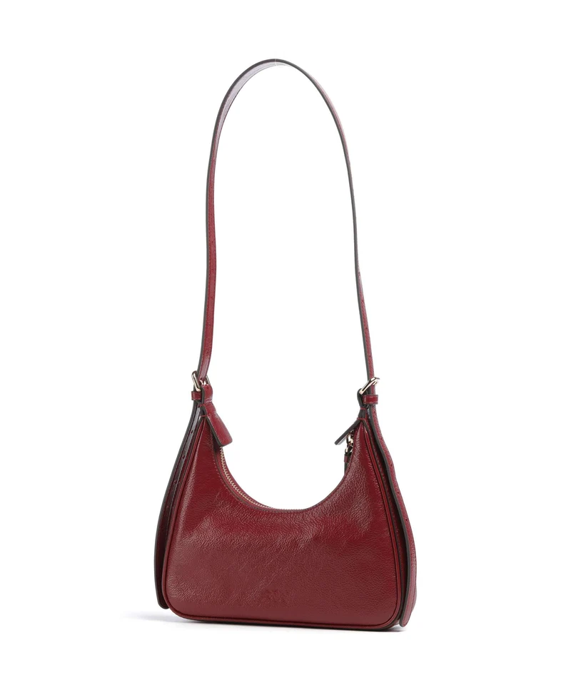 Pinko Miss Pinko Mini Sac porté épaule rosso scuro/gold mordore