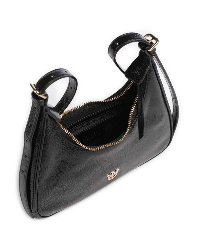 Pinko Miss Pinko Mini Sac porté épaule nero limousine/oro