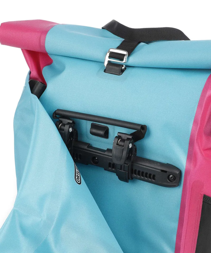 Ortlieb Vario Cyber 26 Sac à dos de vélo cyber blue/pink