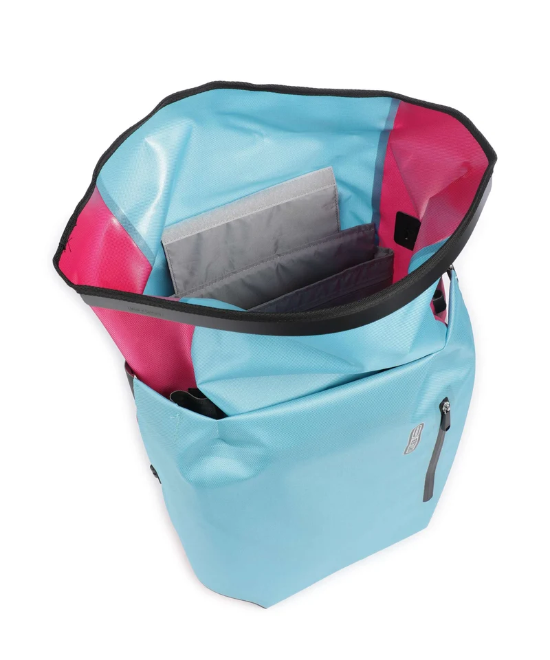 Ortlieb Vario Cyber 26 Sac à dos de vélo cyber blue/pink