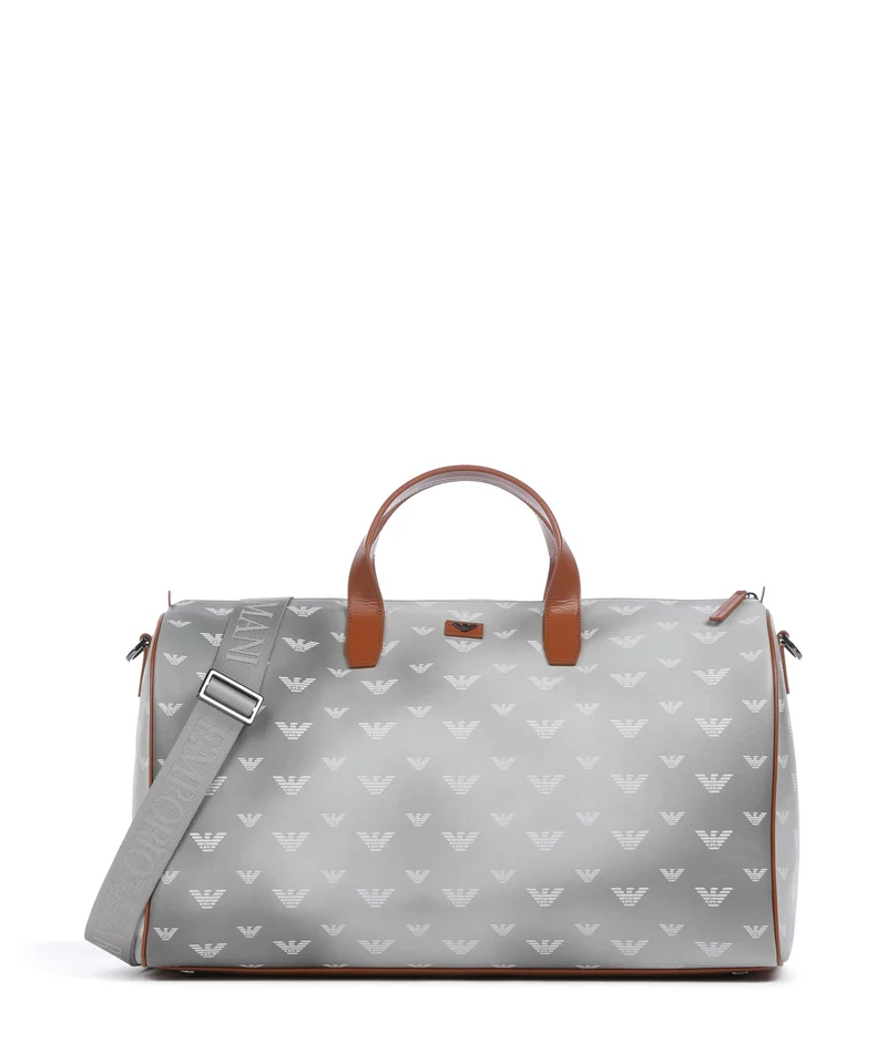 Emporio Armani Special Minorca Sac week-end grey/eagle allover