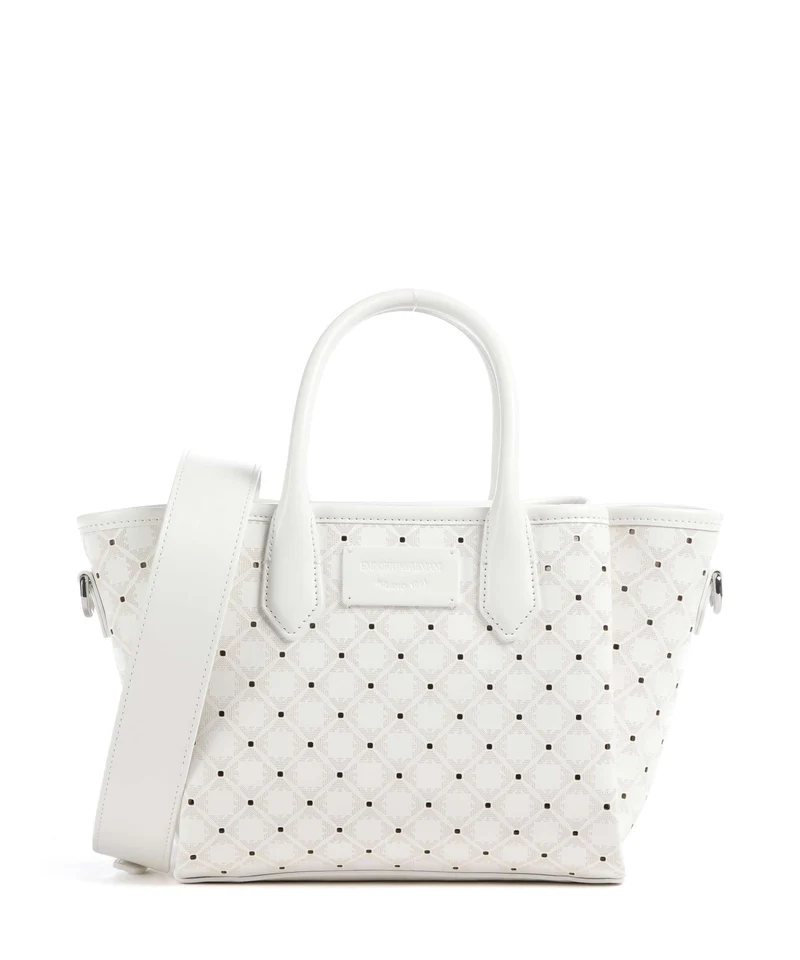 Emporio Armani Odette S Sac à main bianco/nudo