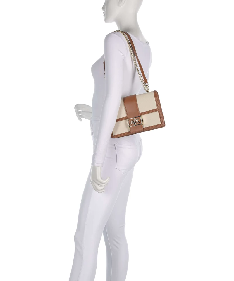 Armani Exchange Wonder M Sac porté épaule natural/saline clay