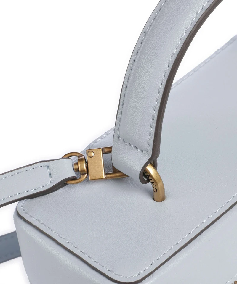 Pinko Vanity Mini Sac bandoulière azzurro celeste/antique gold