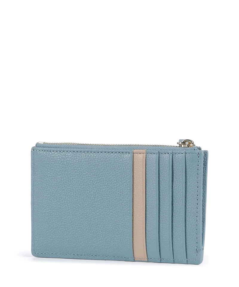 Emporio Armani Vivienne Étui à cartes crédit main azure