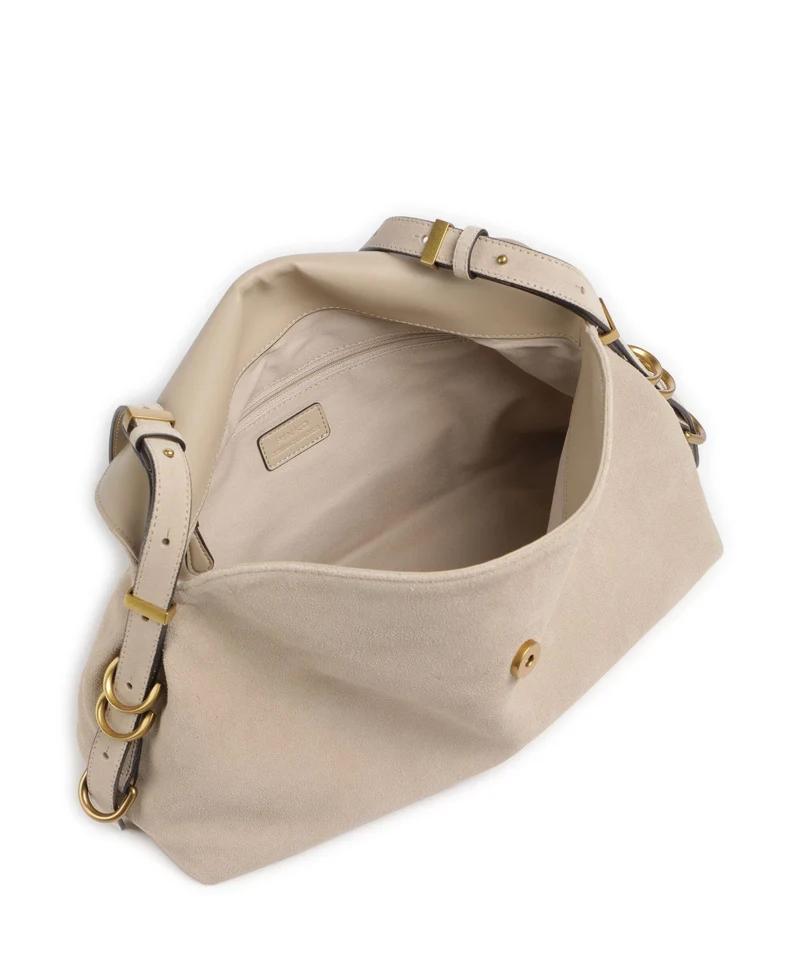 Pinko Saddle Classic Sac fourre-tout beige/grigio fumo/antique gold