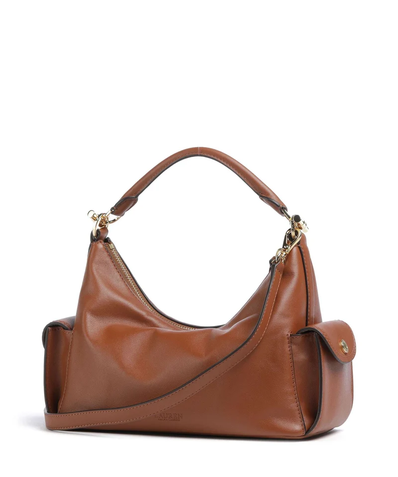 Lauren Ralph Lauren Blaike Small Sac porté épaule lauren tan
