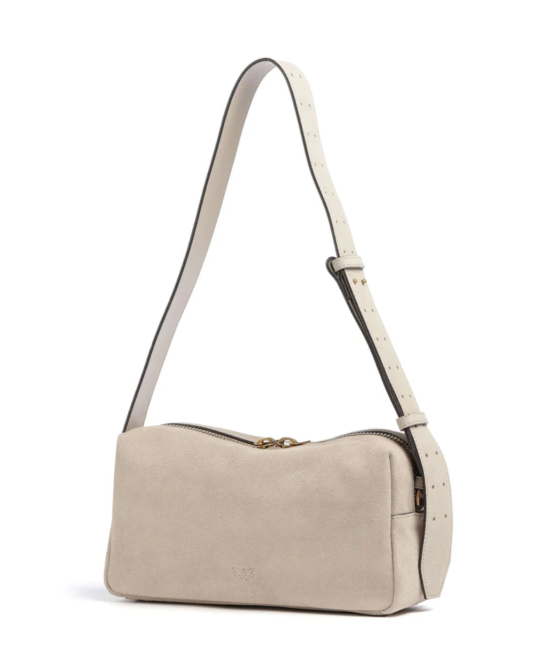 Pinko Sac porté épaule beige/grigio fumo/antique gold