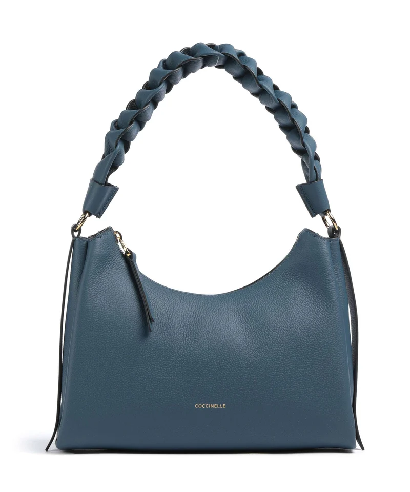 Coccinelle Boheme Grana Double Sac porté épaule deep blue/sandshell