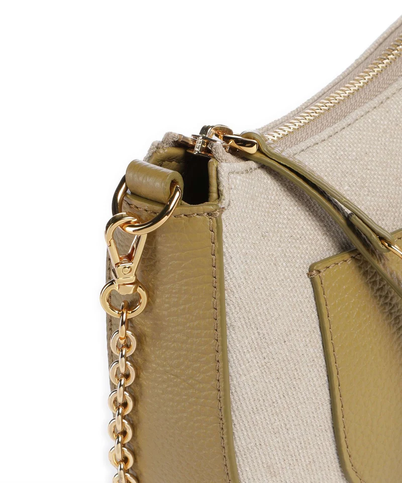 Coccinelle C-Easy Canvas Sac bandoulière natural/seagrass