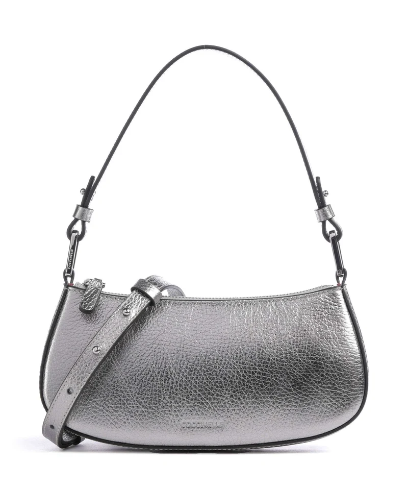 Coccinelle Merveille Sac porté épaule steel