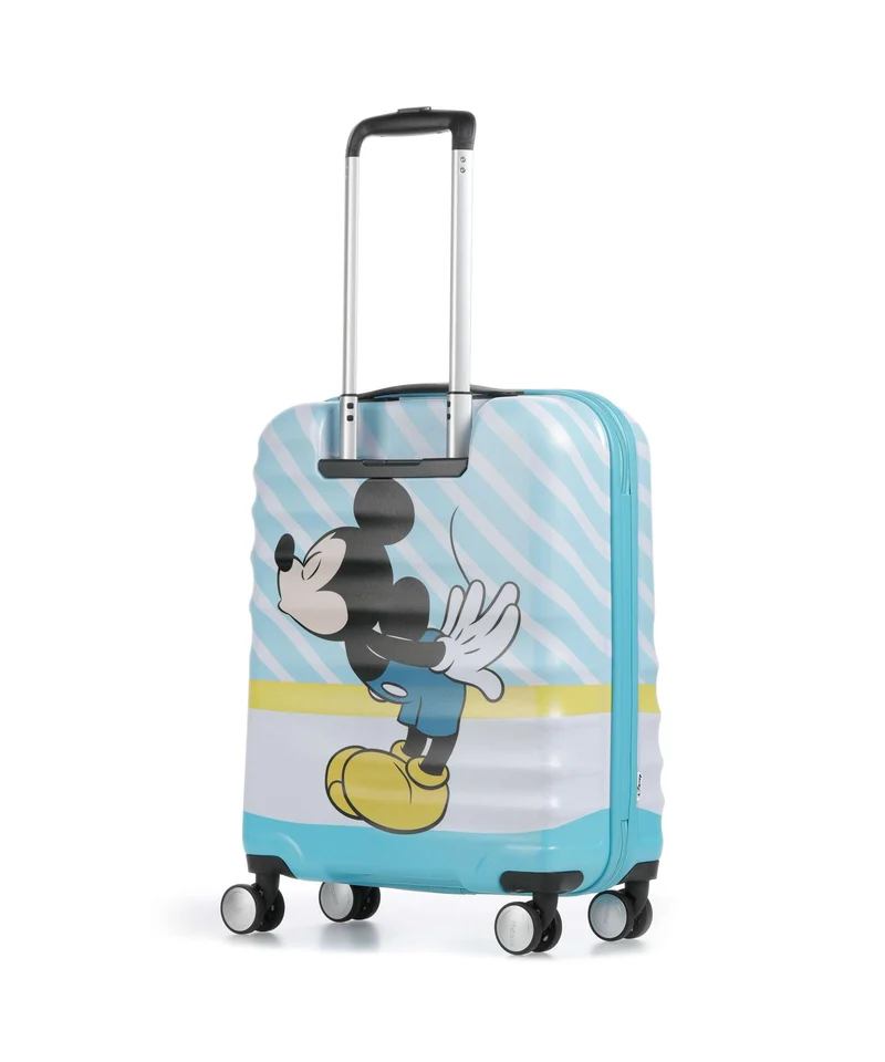 American Tourister Wavebreaker Disney Valise 4 roues mickey blue kiss