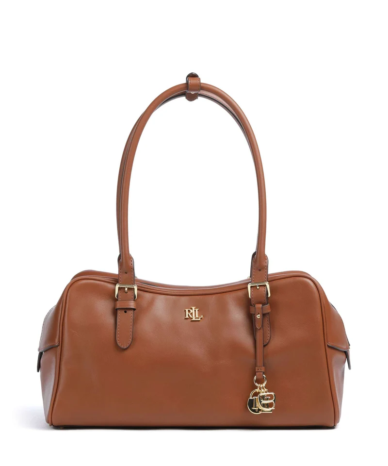 Lauren Ralph Lauren Marcy Sac porté épaule lauren tan