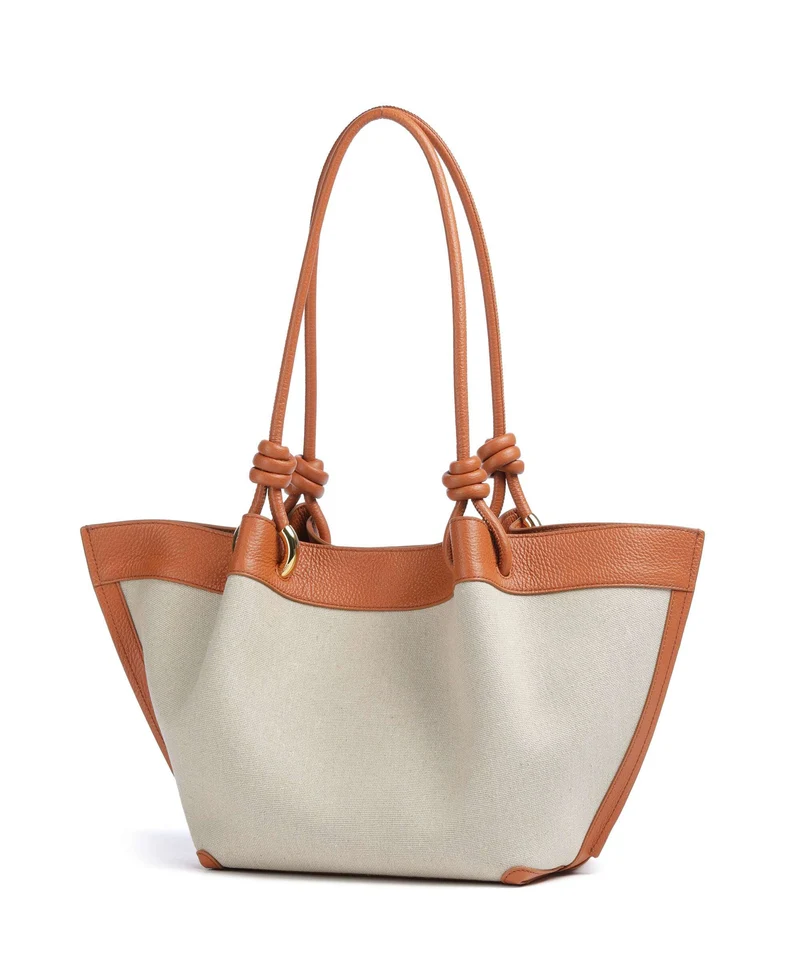 Coccinelle Finn Canvas Sac fourre-tout natural/crab