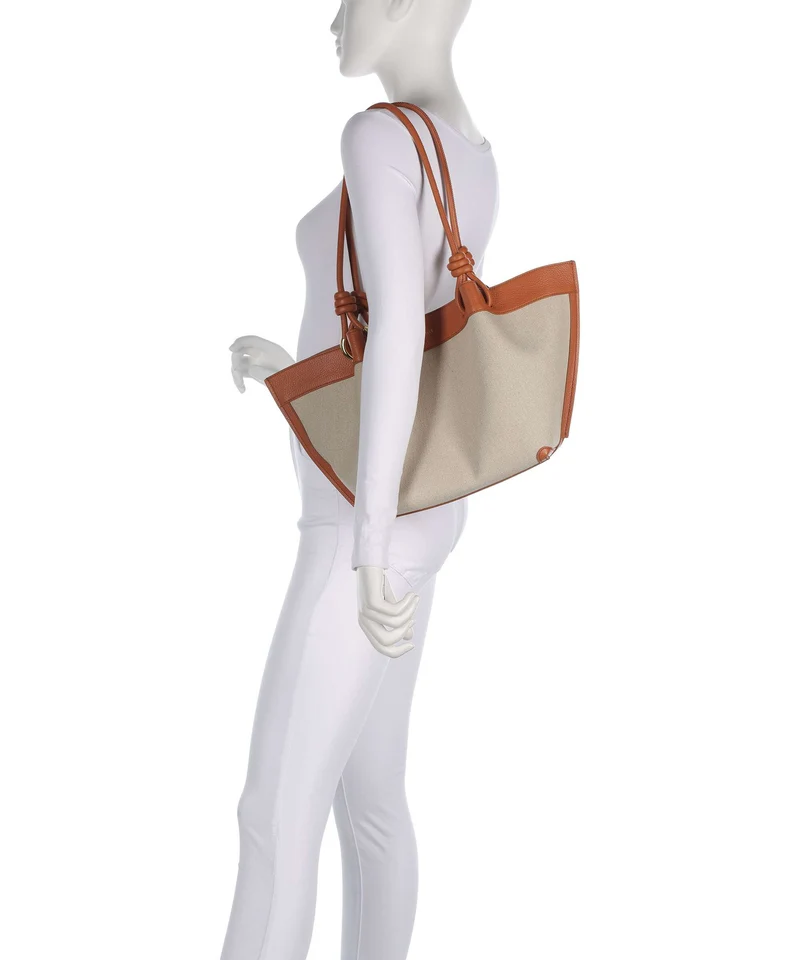 Coccinelle Finn Canvas Sac fourre-tout natural/crab