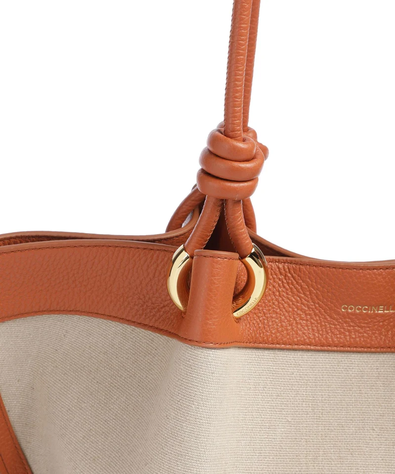 Coccinelle Finn Canvas Sac fourre-tout natural/crab