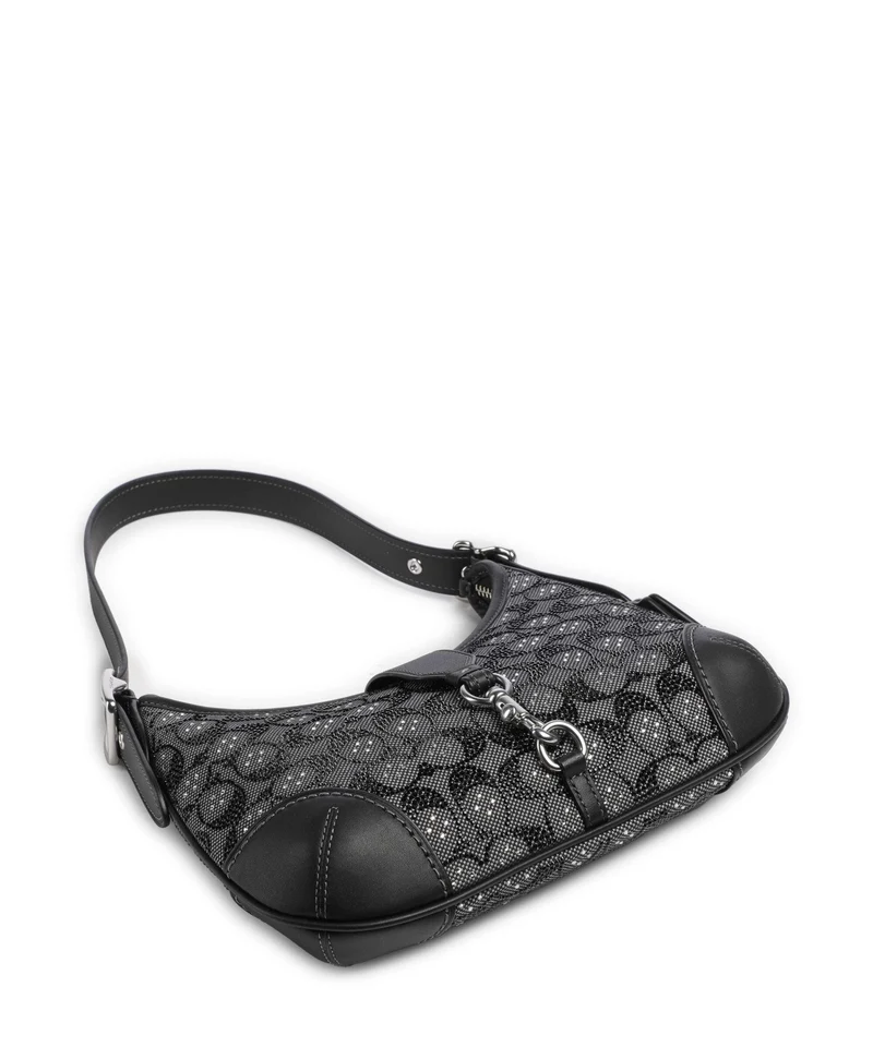 Coach The Coach Originals Hamptons Crystal Signature Sac porté épaule black